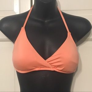 Orange bikini top